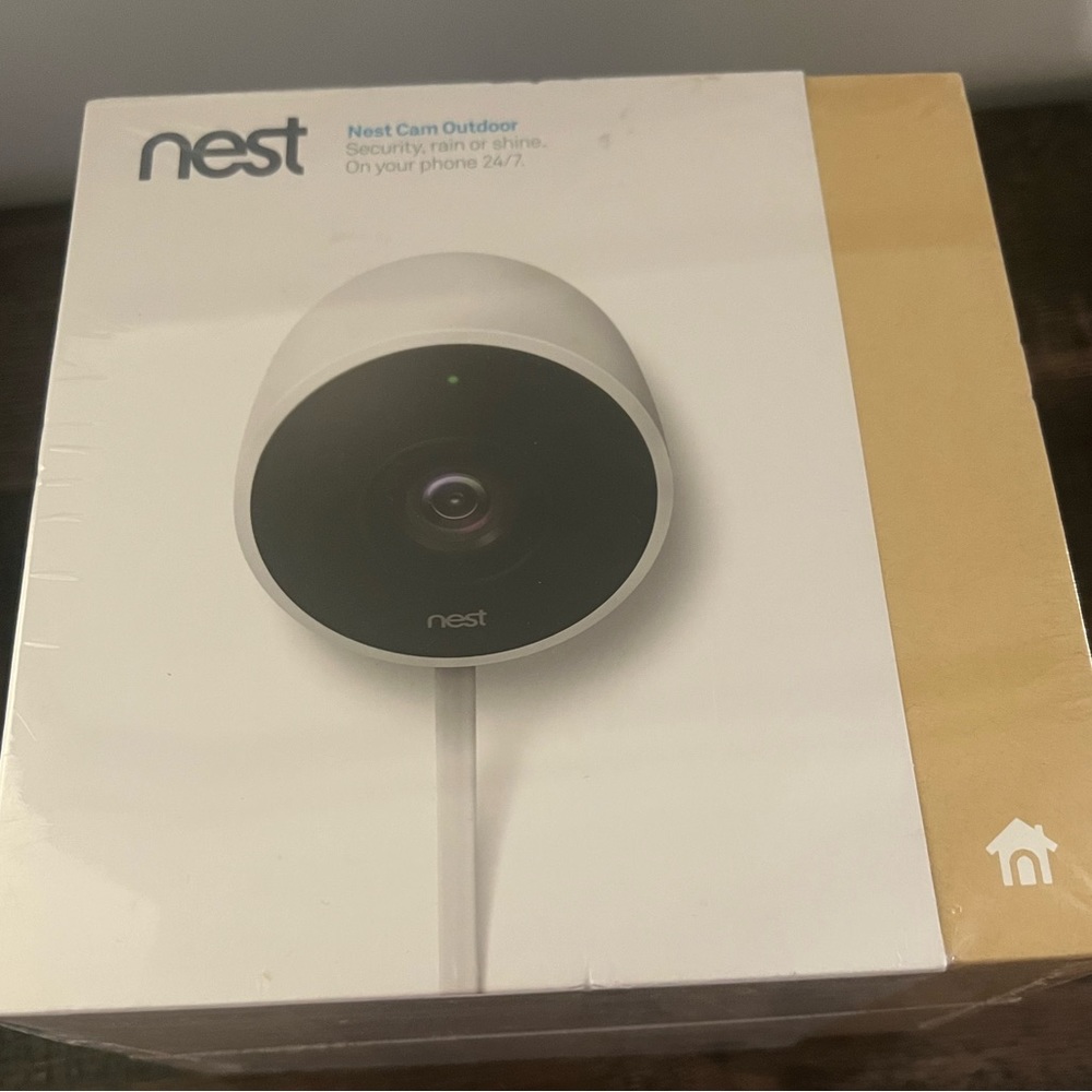 Security camera outdoors